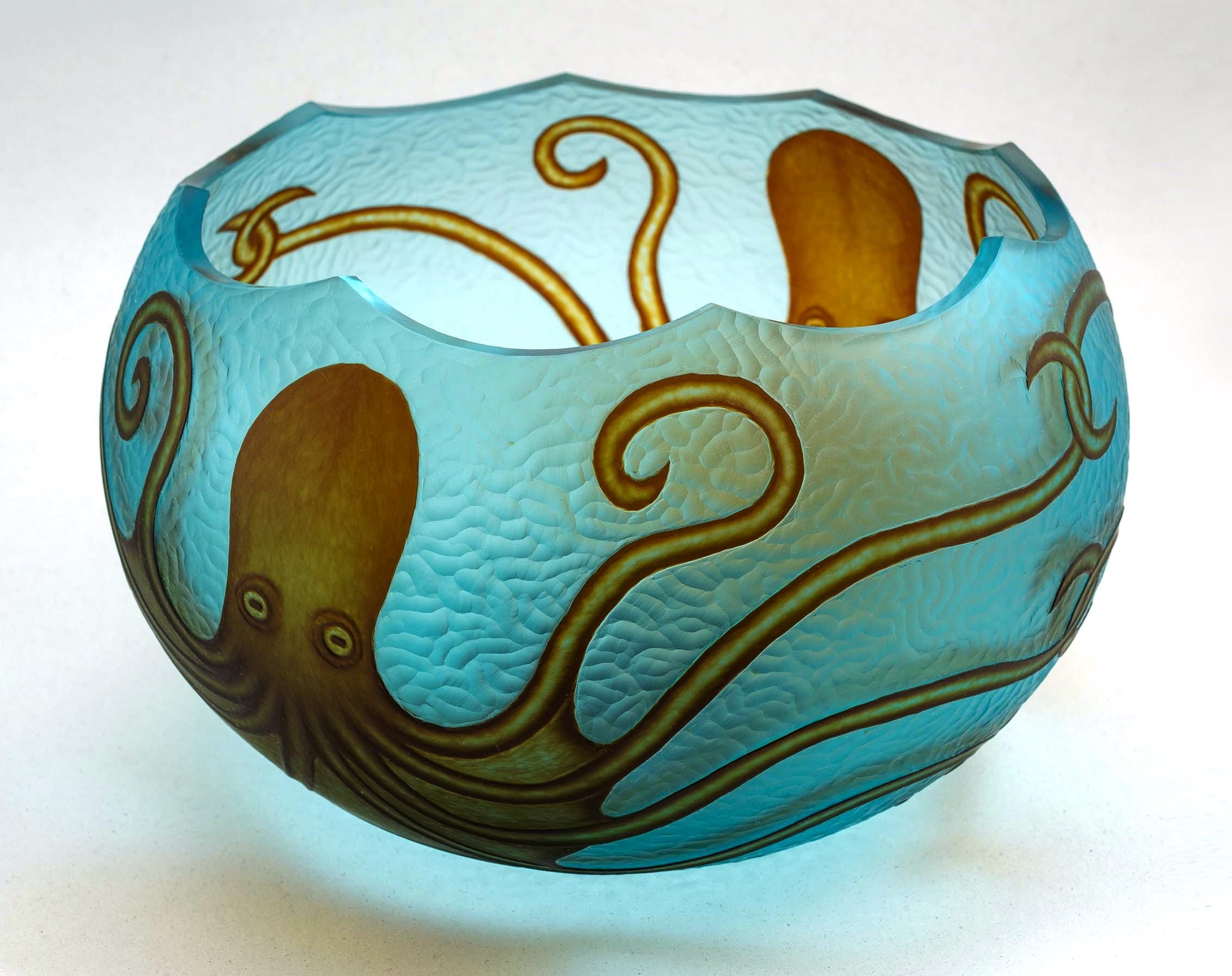 Twin Octopi Bowl